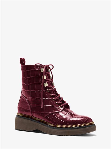 women's michael michael kors haskell combat boot stores|Women's MICHAEL Michael Kors Haskell Bootie .